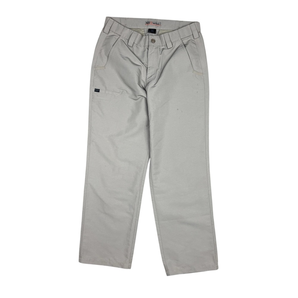 5.11 Tactical Fast Tac Cargo Pants Mens Size 33x30 Khaki Urban 74461-055 Ripstop - Picture 2 of 16